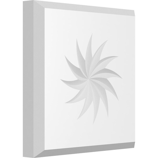 Ekena Millwork Standard Sedgwick Spiral Rosette With Beveled Edge, 5"W x 5"H x 3/4"P ROSP050X050X075SDG13 - main
